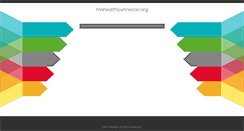 Desktop Screenshot of mahealthconnecter.org